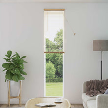Venetiaanse Blind Lichtbruin met Patroon 213 x 60 cm PVC