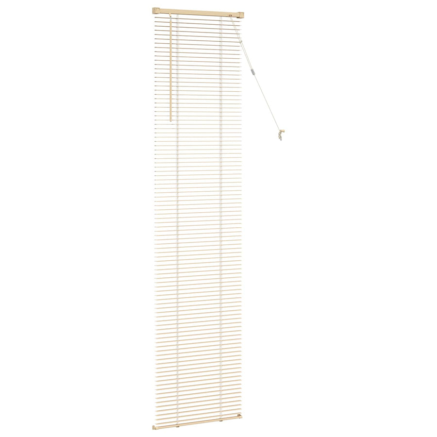 Venetiaanse Blind Lichtbruin met Patroon 213 x 60 cm PVC