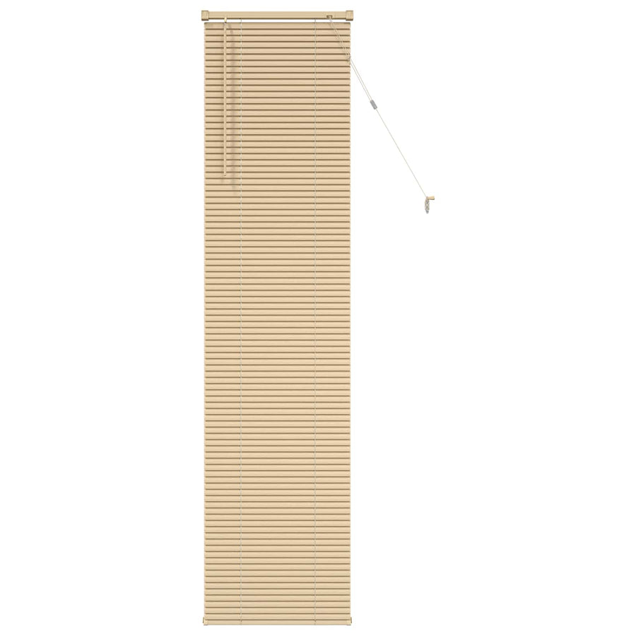 Venetiaanse Blind Lichtbruin met Patroon 213 x 60 cm PVC