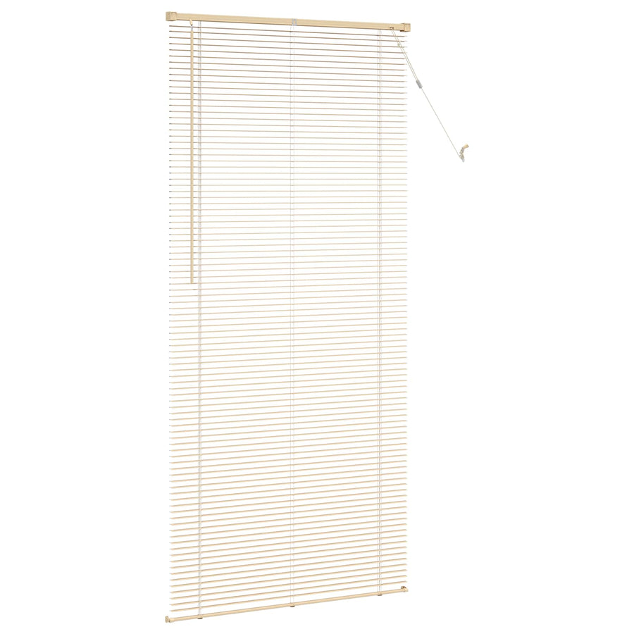 Venetiaanse Blind Lichtbruin met Patroon 213 x 70 cm PVC