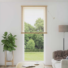 Venetiaanse Blind Lichtbruin met Patroon 213 x 80 cm PVC