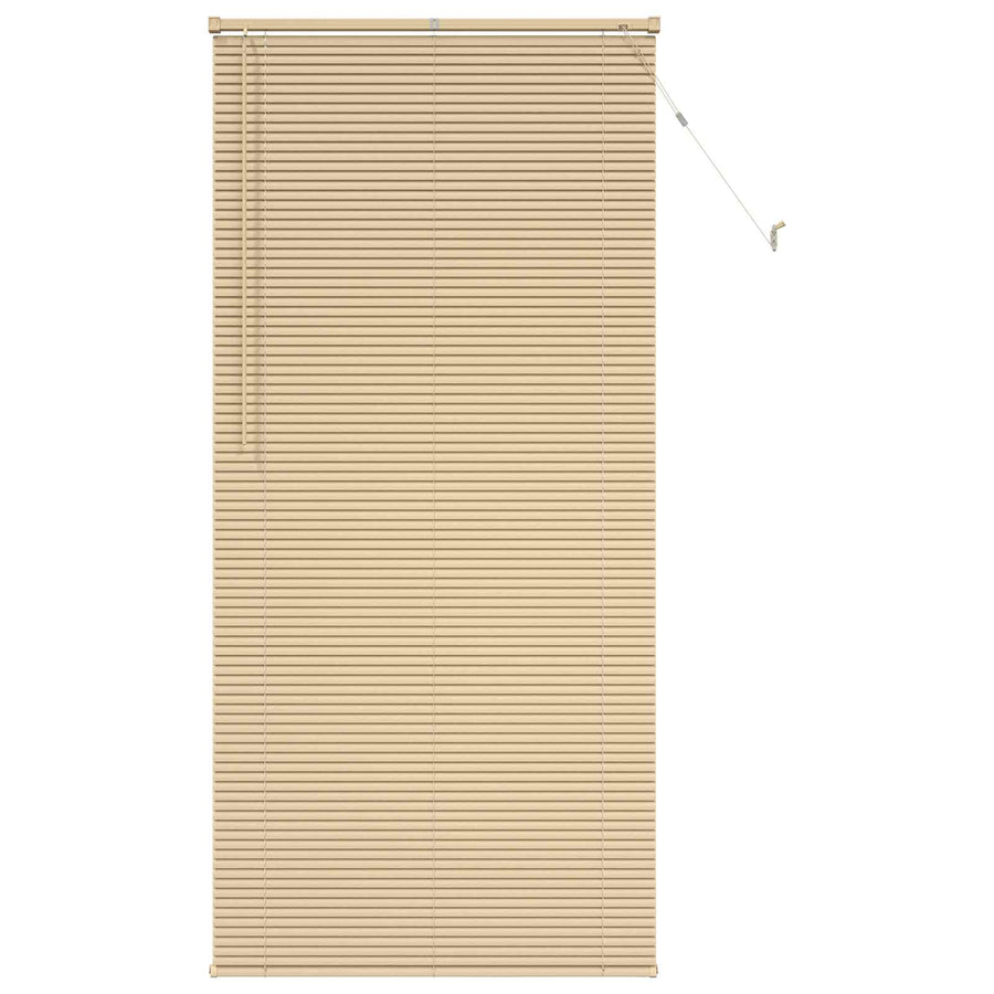 Venetiaanse Blind Lichtbruin met Patroon 213 x 80 cm PVC