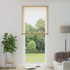 Venetian Blind Light Brown with Pattern 213 x 100 cm PVC