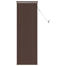 Venetiaanse Blind Donkerbruin met Patroon 150 x 60 cm PVC