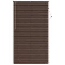 Venetiaanse Blind Donkerbruin met Patroon 213 x 120 cm PVC