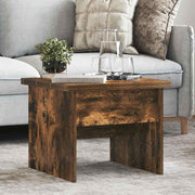 Salontafel 55x54.5x45 cm gerookt eiken