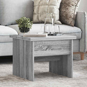 Salontafel Grijs Sonoma 55x54,5x45 cm bewerkt hout