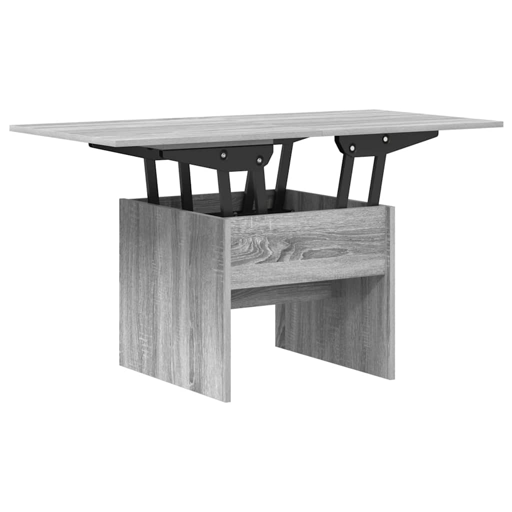 Salontafel Grijs Sonoma 55 x 54,5 x 45 cm Bewerkt hout