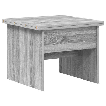 Salontafel Grijs Sonoma 55 x 54,5 x 45 cm Bewerkt hout