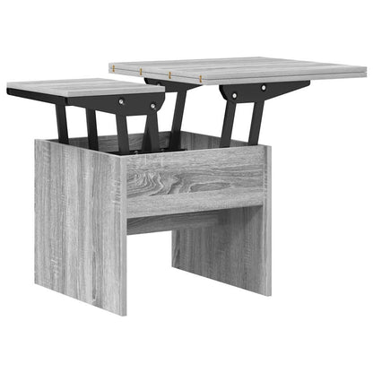 Salontafel Grijs Sonoma 55 x 54,5 x 45 cm Bewerkt hout
