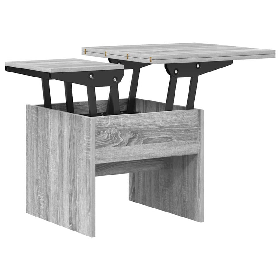 Salontafel Grijs Sonoma 55 x 54,5 x 45 cm Bewerkt hout