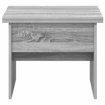 Salontafel Grijs Sonoma 55 x 54,5 x 45 cm Bewerkt hout