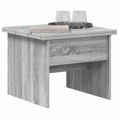 Salontafel Grijs Sonoma 55 x 54,5 x 45 cm Bewerkt hout