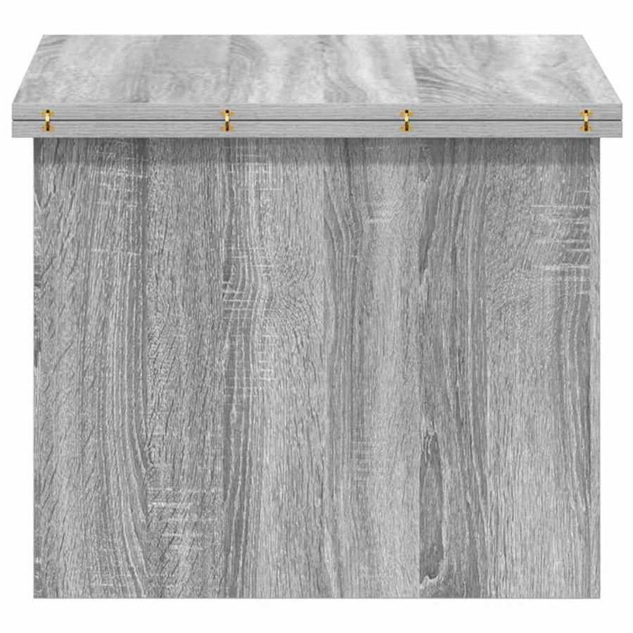 Salontafel Grijs Sonoma 55 x 54,5 x 45 cm Bewerkt hout