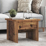 Salontafel 55x54,5x45 cm bewerkt hout