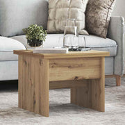 Salontafel eiken 55x54,5x45 cm