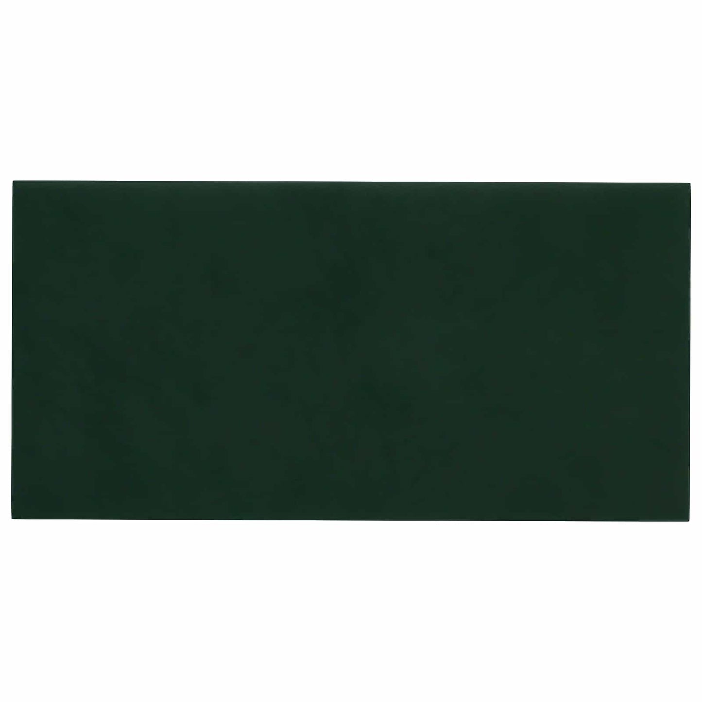 Wandhoofdbord 12 pcs Donkergroen 30 x 15 cm Fluweel