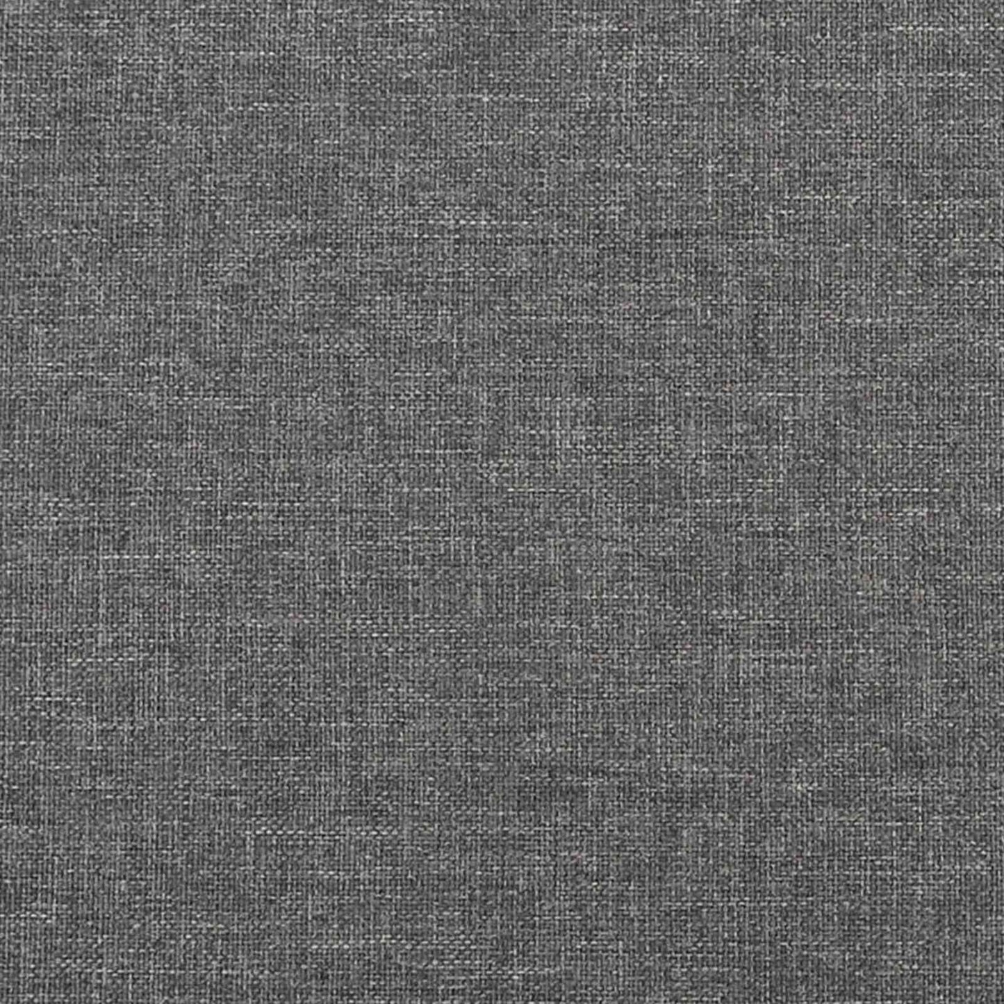 Wandhoofdbord 12 pcs Lichtgrijs 60 x 15 cm Stof