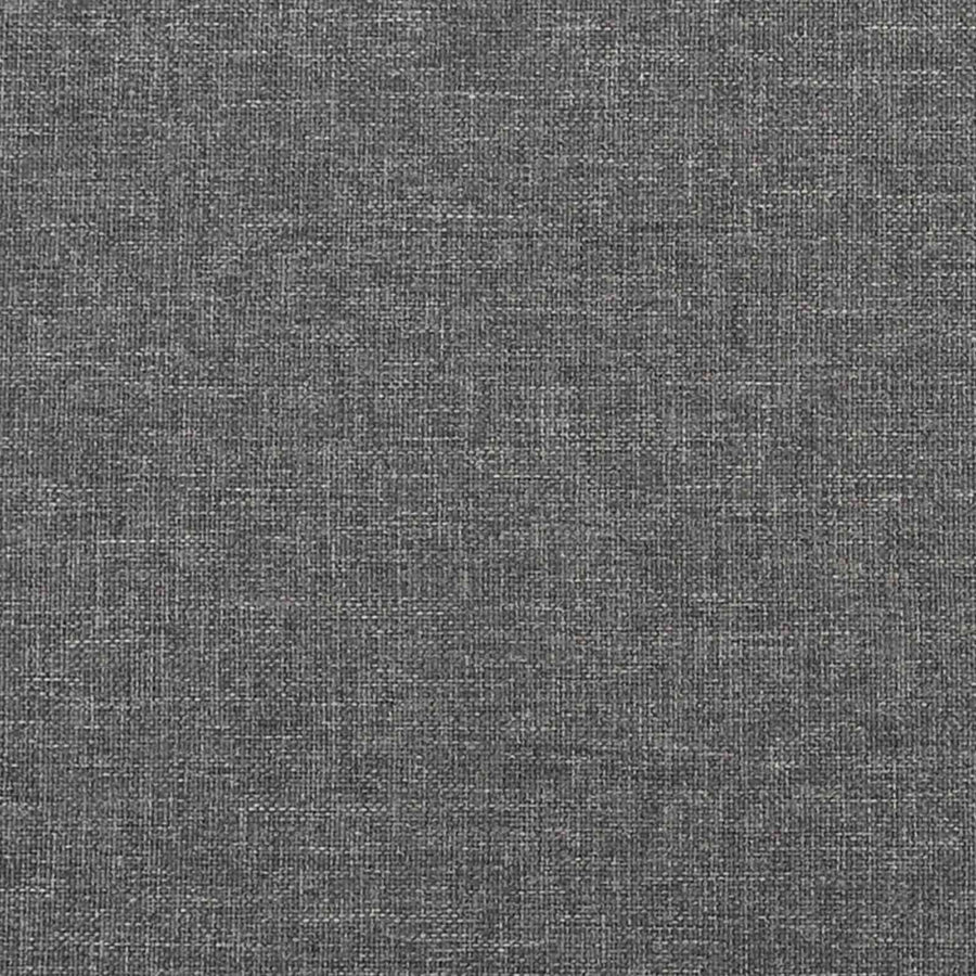 Wandhoofdbord 12 pcs Lichtgrijs 60 x 15 cm Stof