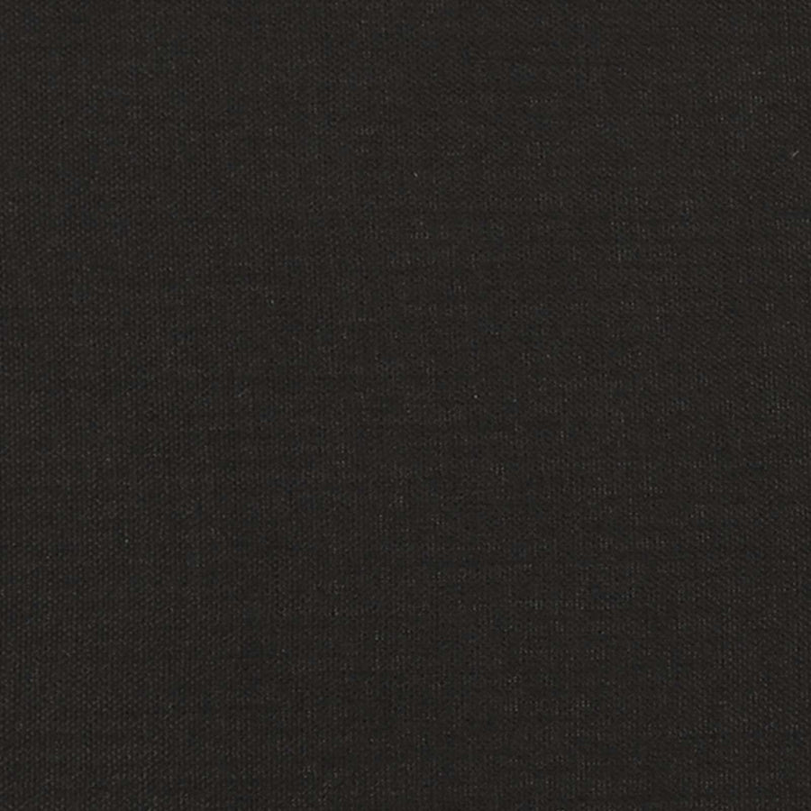 Wandhoofdbord 12 pcs Zwart 60 x 15 cm Stof