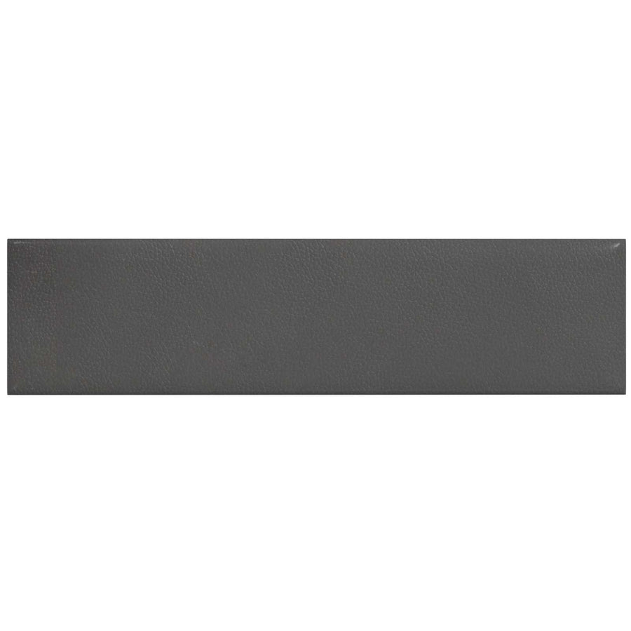 Wandhoofdbord 12 pcs Grijs 60 x 15 cm Stof