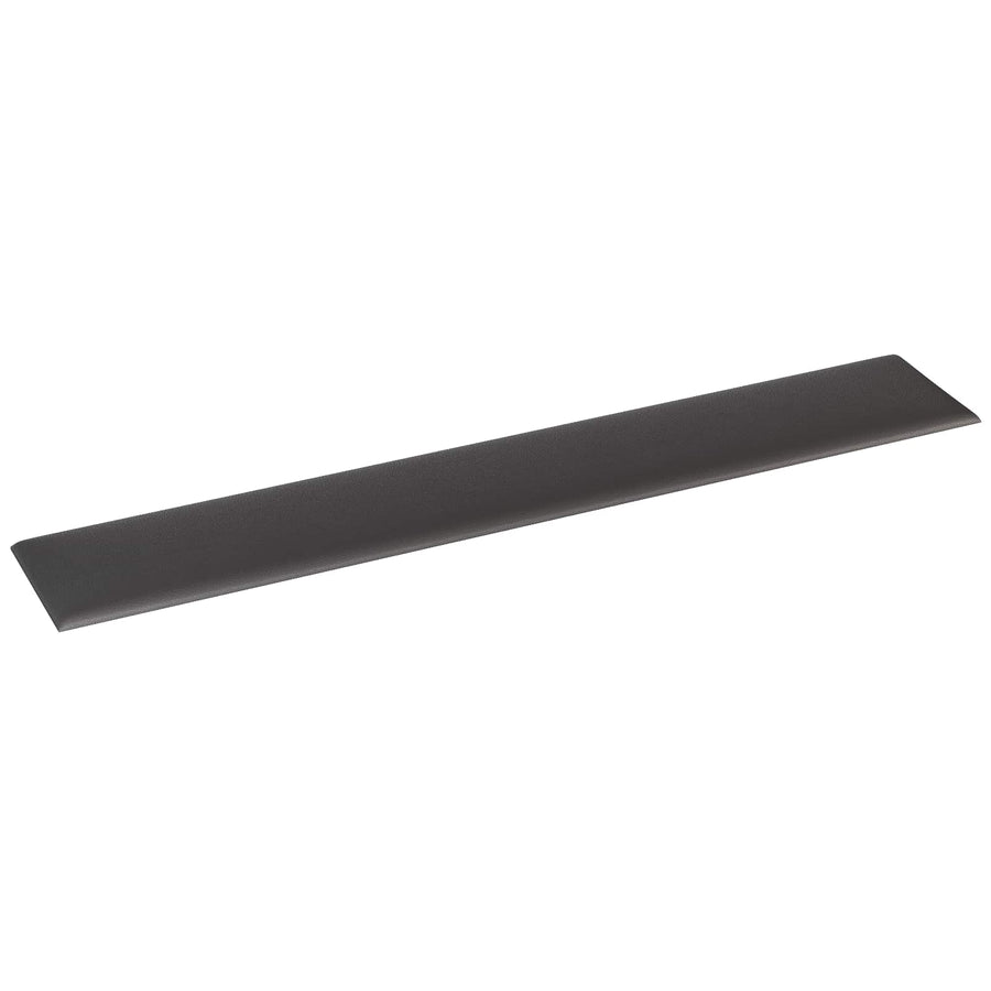 Wandhoofdbord 12 pcs Grijs 90 x 15 cm Stof
