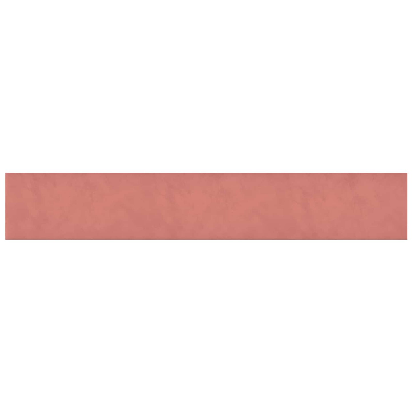 Wandhoofdbord 12 pcs Roze 90 x 15 cm Fluweel