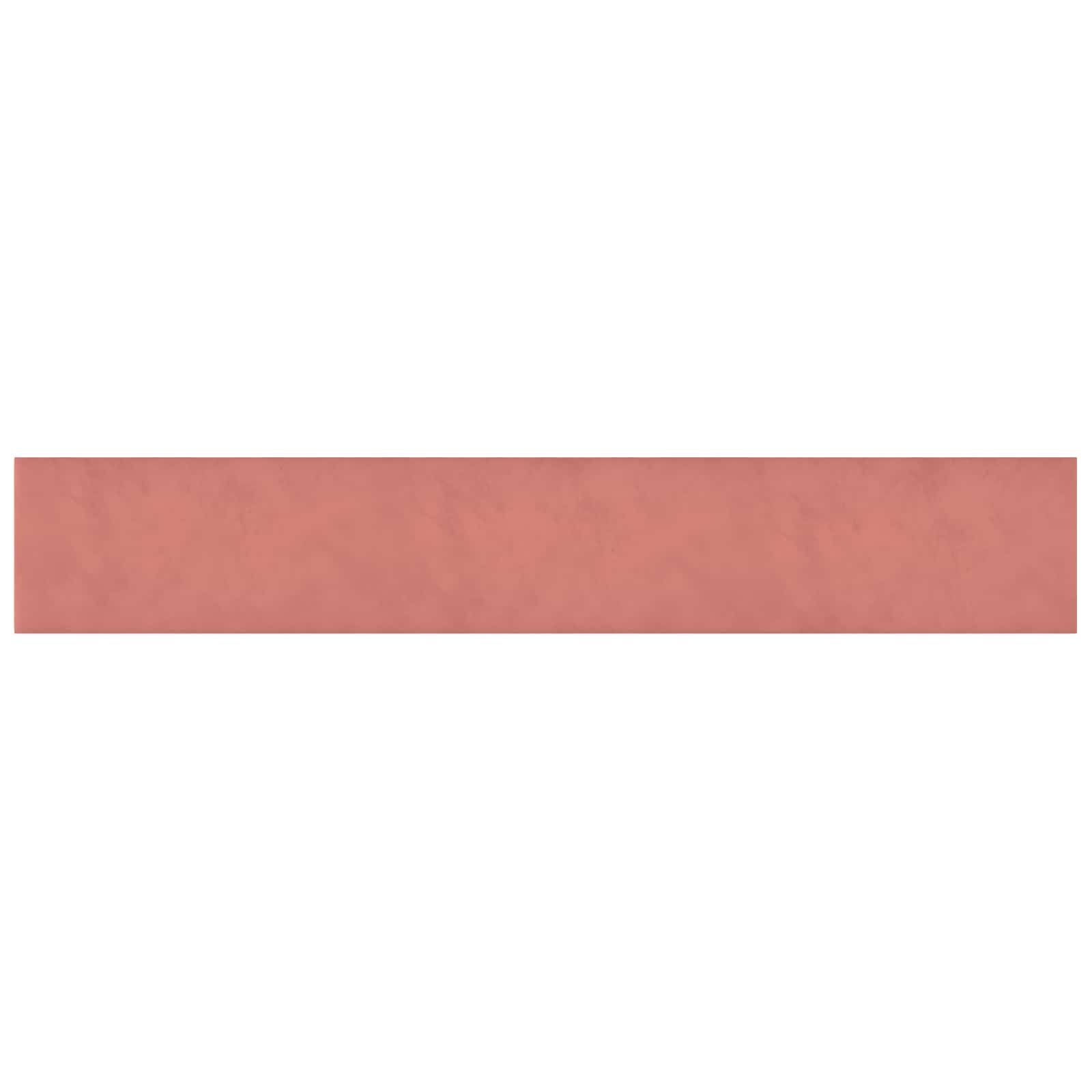 Wandhoofdbord 12 pcs Roze 90 x 15 cm Fluweel