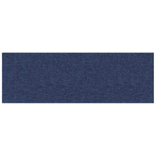 Wandhoofdbord 12 pcs Blauw 90 x 30 cm Stof