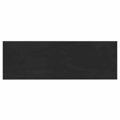 Wandhoofdbord 12 pcs Zwart 90 x 30 cm Fluweel
