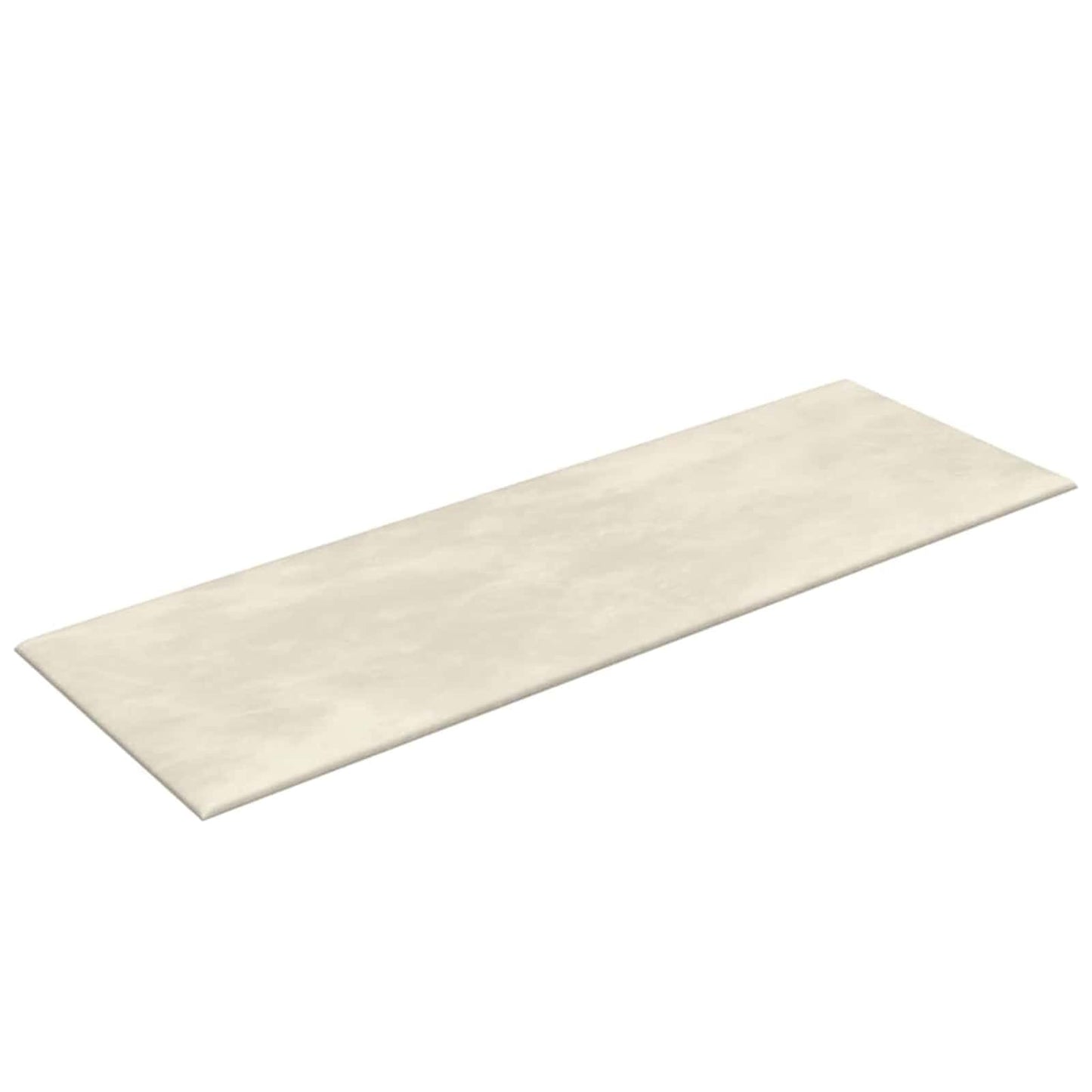 Wandhoofdbord 12 st Crèmekleurig Fluweel