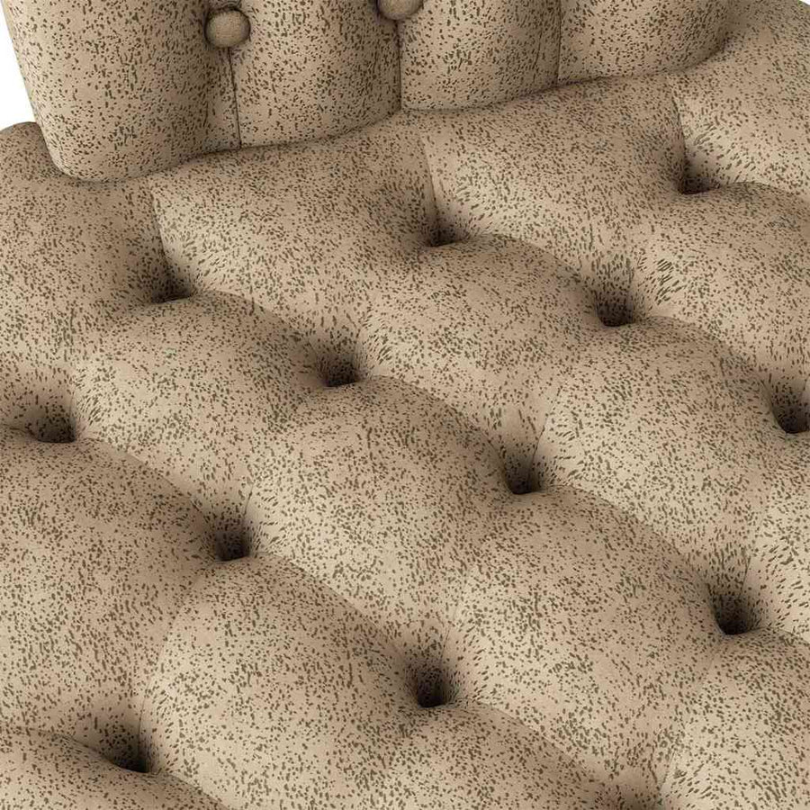 Slipper Stoel Lichtgrijs 56,5 x 70 x 110 cm Nep Suede Leer