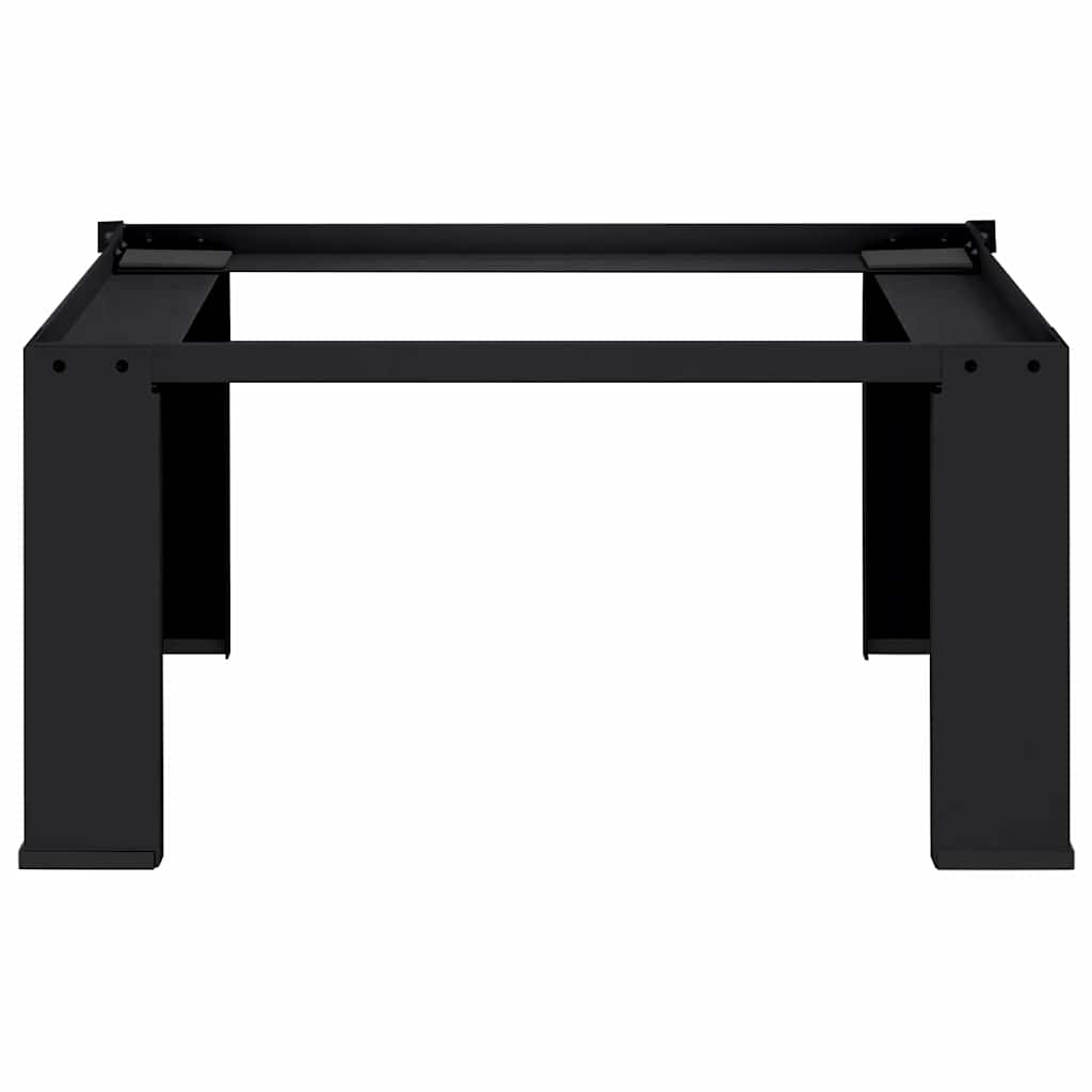 Wasmachine Pedestal Zwart 64 x 55 x 32.5 cm Staal