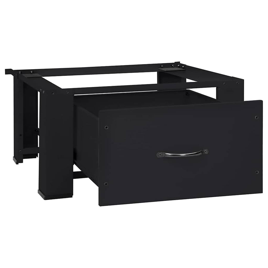Wasmachine Pedestal Zwart 64 x 55 x 32.5 cm Staal