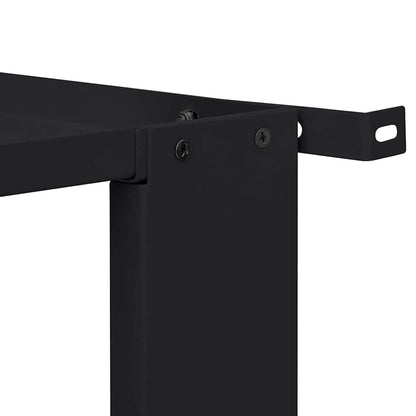 Wasmachine Pedestal 2 pcs Zwart 64 x 55 x 32.5 cm Staal