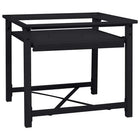 Wasmachine pedestal 60x56x52 cm staal zwart