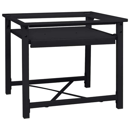 Wasmachine Pedestal Zwart 64 x 55 x 32.5 cm Staal