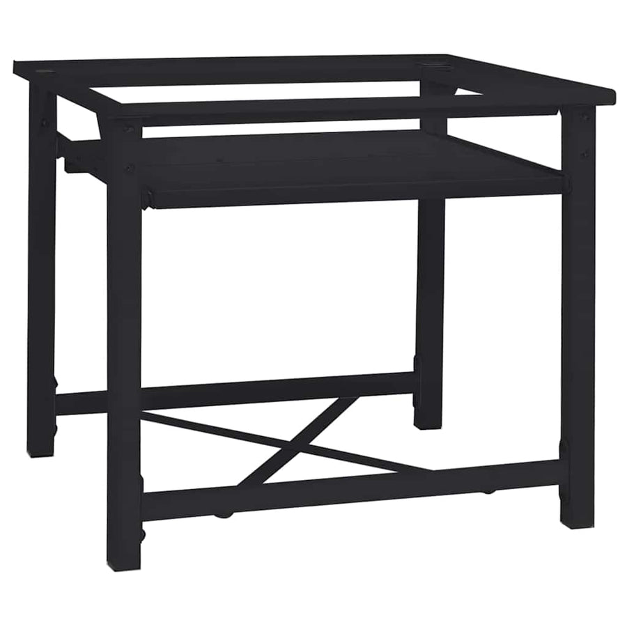 Wasmachine Pedestal Zwart 64 x 55 x 32.5 cm Staal