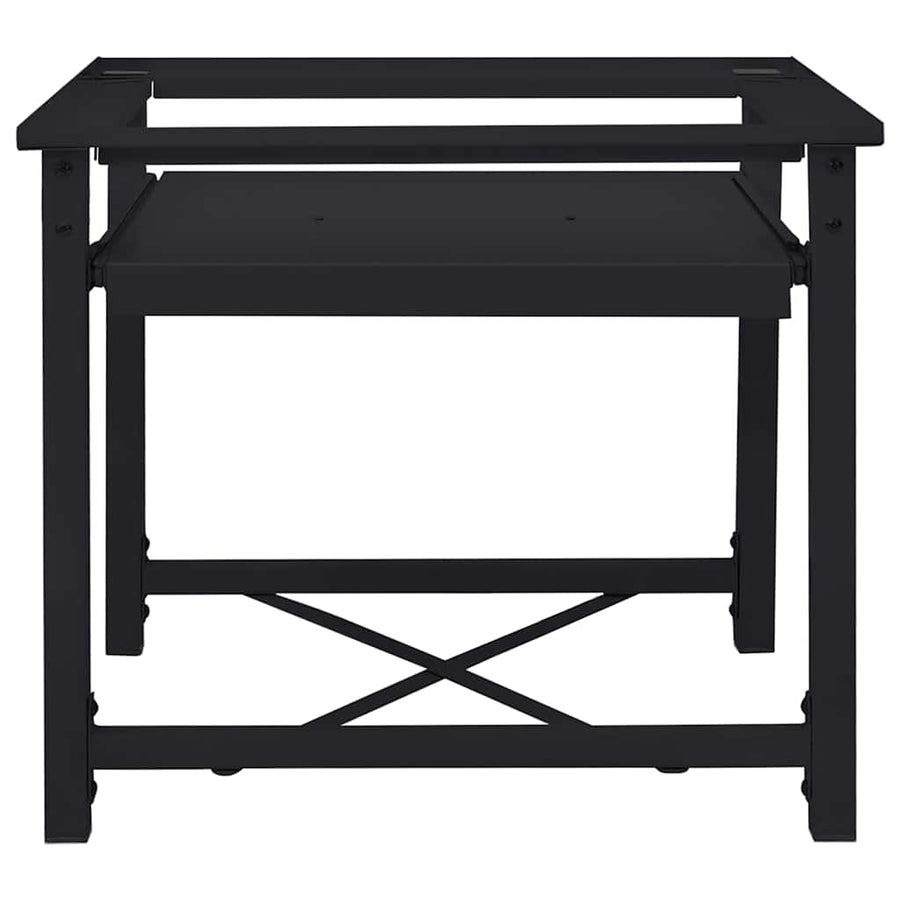 Wasmachine Pedestal Zwart 64 x 55 x 32.5 cm Staal