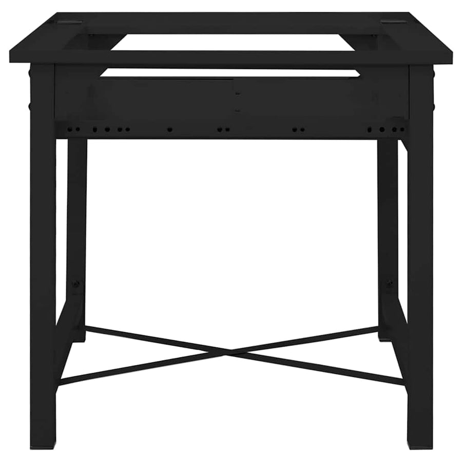 Wasmachine Pedestal Zwart 64 x 55 x 32.5 cm Staal