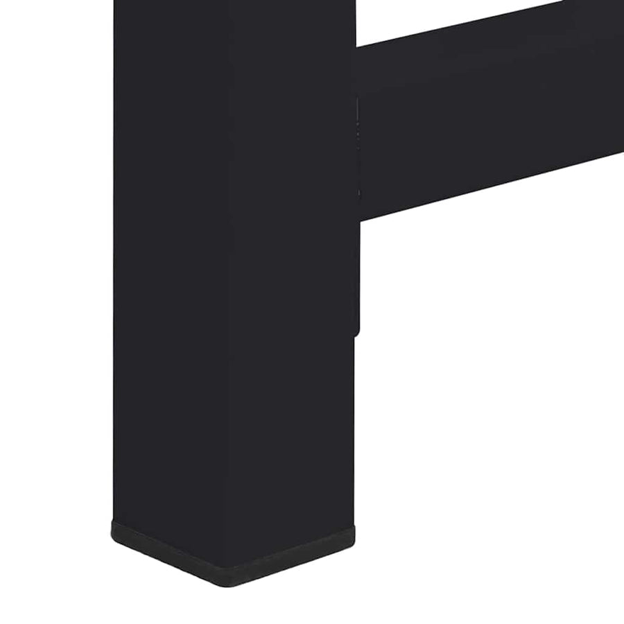 Wasmachine Pedestal 2 pcs Zwart 64 x 55 x 32.5 cm Staal