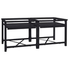 Wasmachineverhoger 2 stuks 120x56x52 cm staal zwart