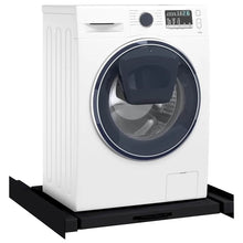 Wasmachine Tussenplank Zwart 60 x 60 x 8 cm Staal