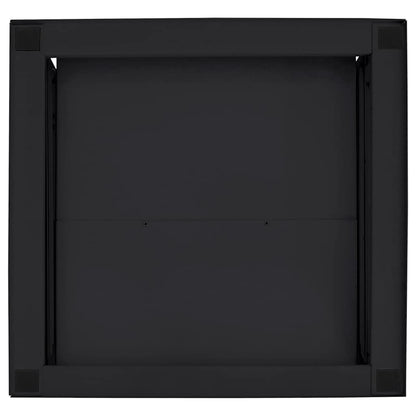 Wasmachine Pedestal Zwart 64 x 55 x 32.5 cm Staal
