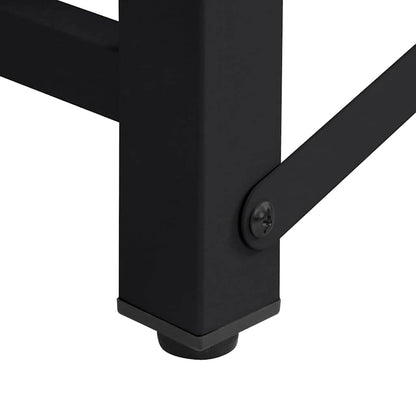 Wasmachine Pedestal 2 pcs Zwart 64 x 55 x 32.5 cm Staal