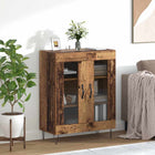 Dressoir 69,5x34x90 cm oud hout bewerkt hout