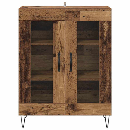 Dressoir Oud Hout 69,5 x 34 x 90 cm Bewerkt hout