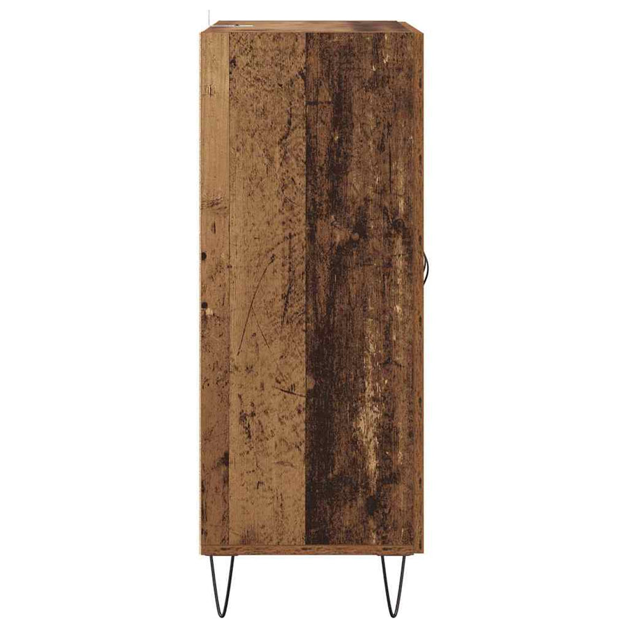 Dressoir Oud Hout 69,5 x 34 x 90 cm Bewerkt hout