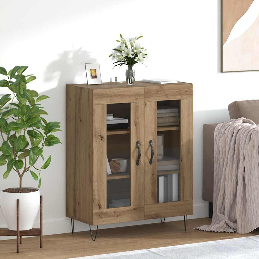 Dressoir Artisan Eiken 69,5 x 34 x 90 cm Bewerkt hout