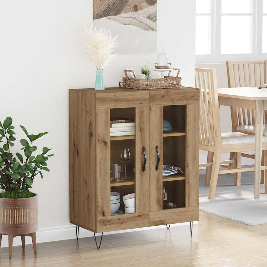 Dressoir Artisan Eiken 69,5 x 34 x 90 cm Bewerkt hout